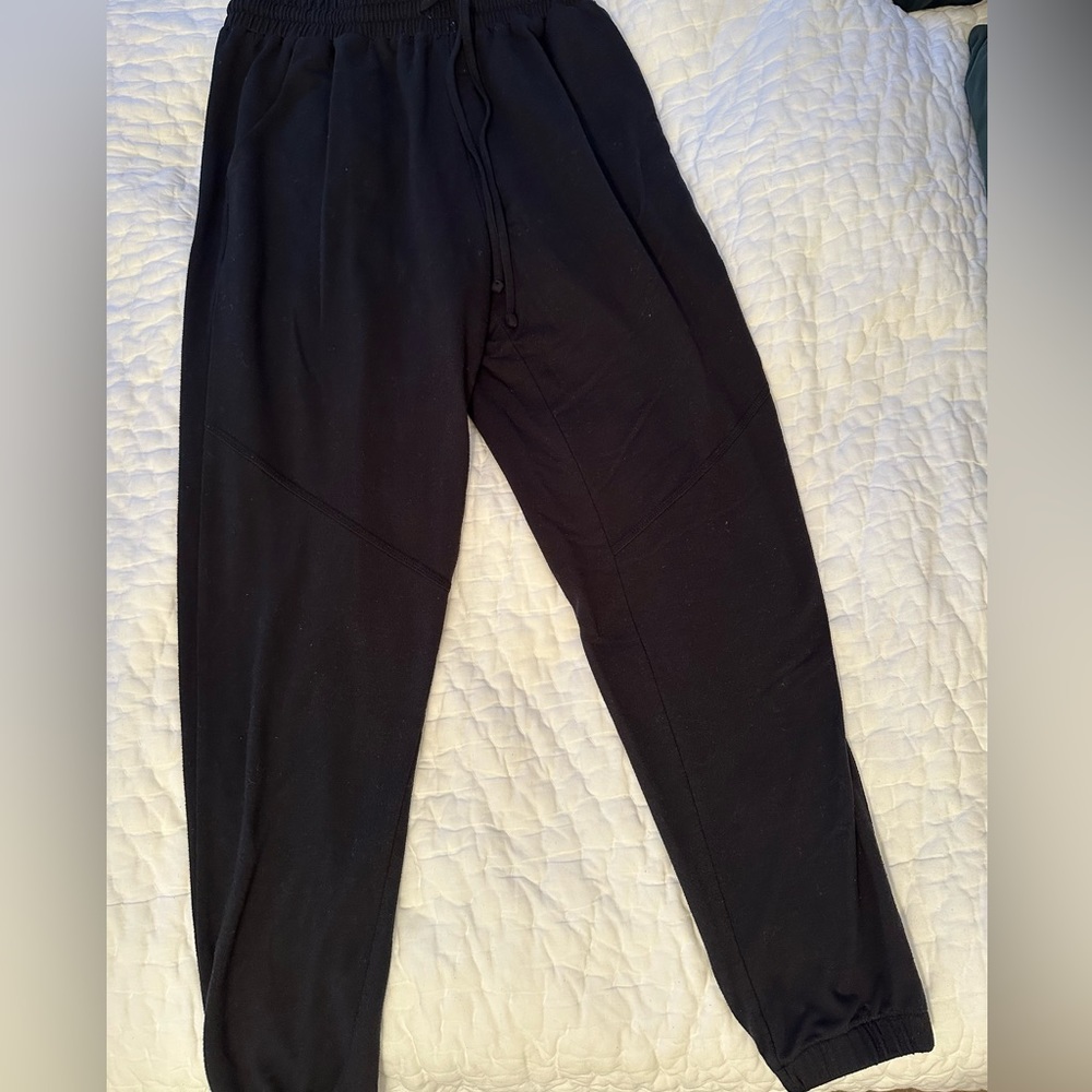 Black Joggers. Size medium